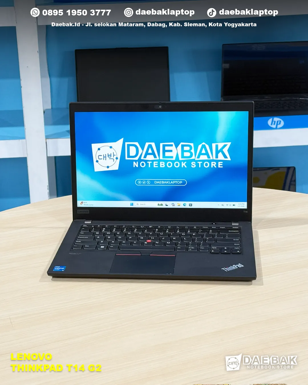 Lenovo Thinkpad T14 Gen 2 Touchscreen