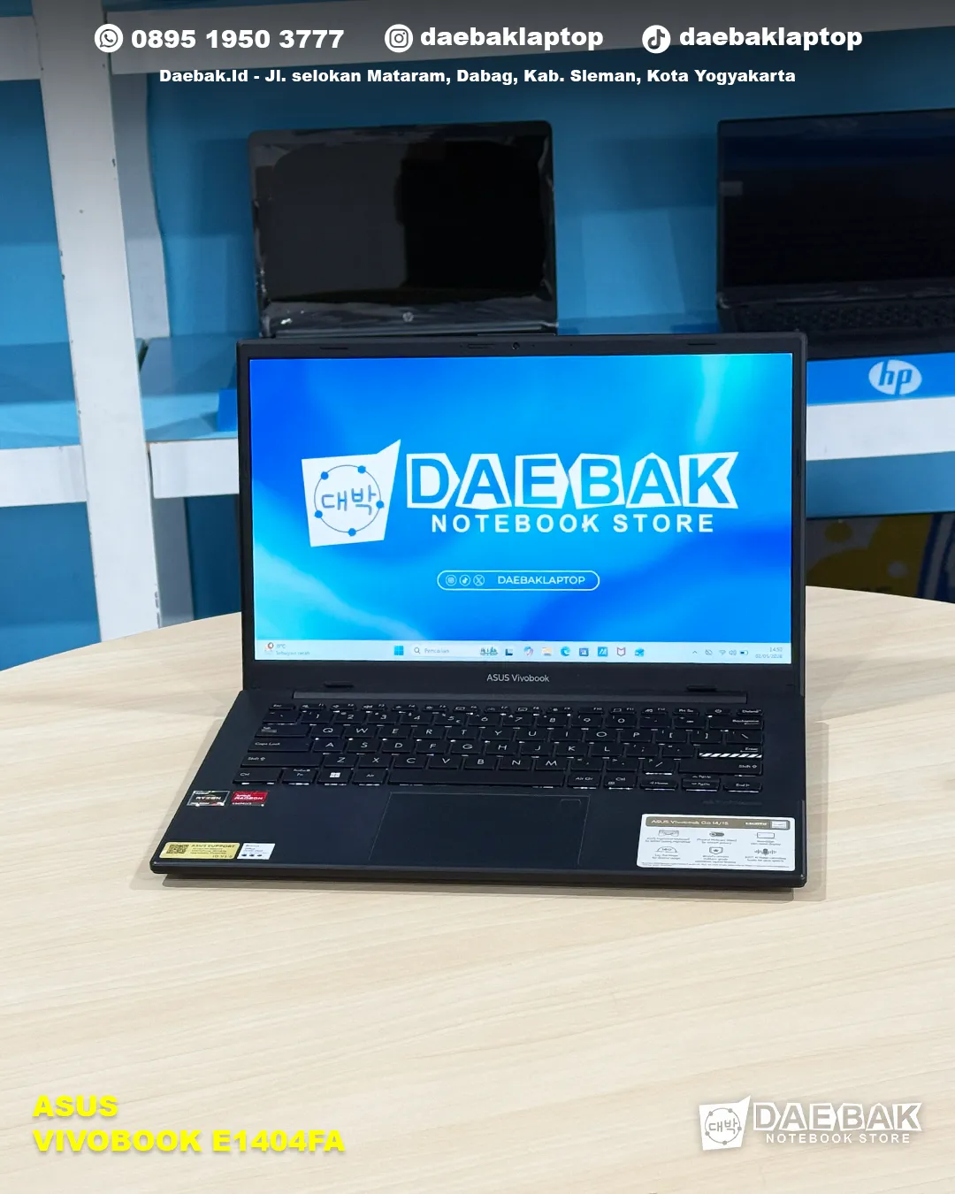 ASUS Asus VivoBook E1404FA - Black