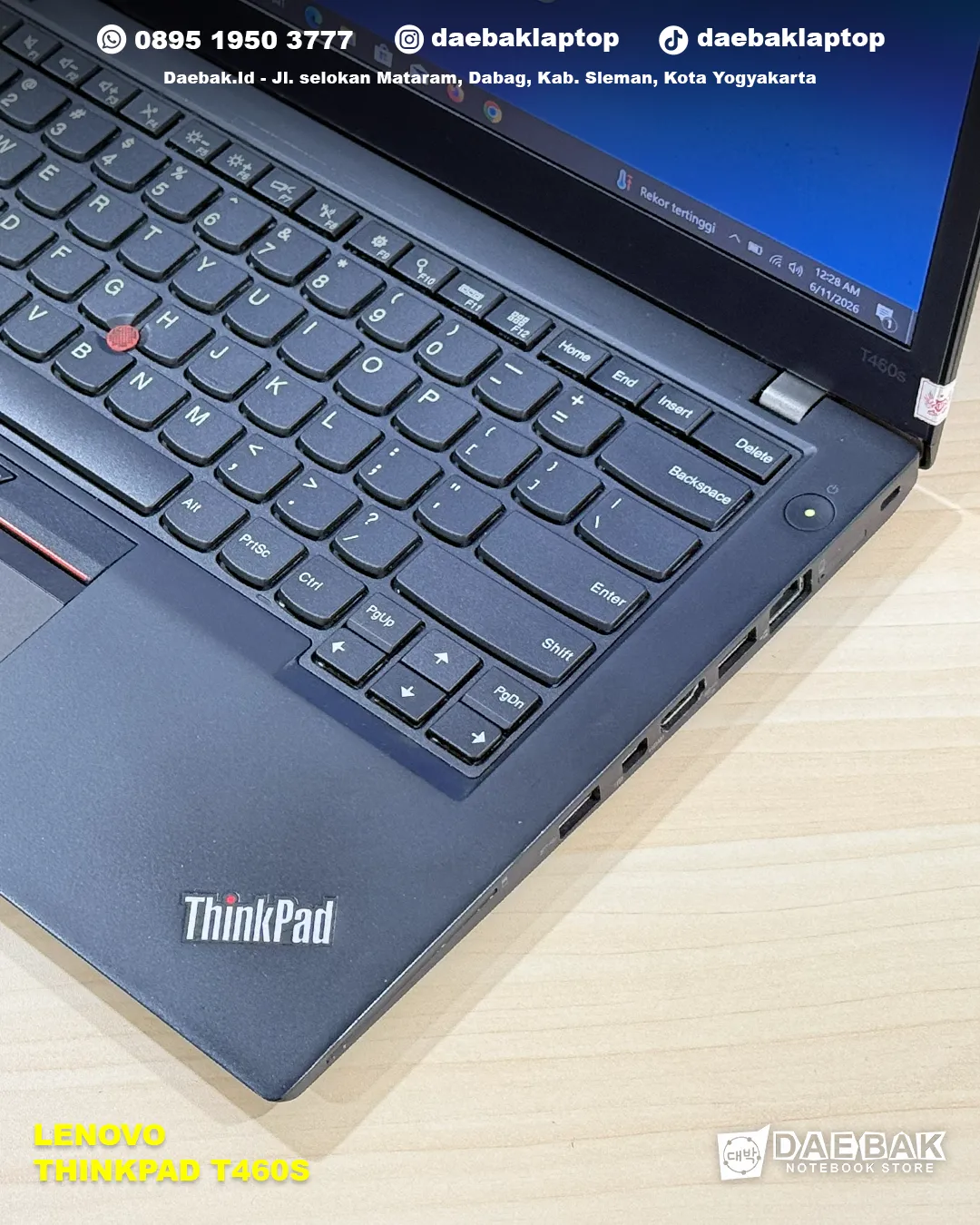 Thumbnail 3 Lenovo Thinkpad T460s