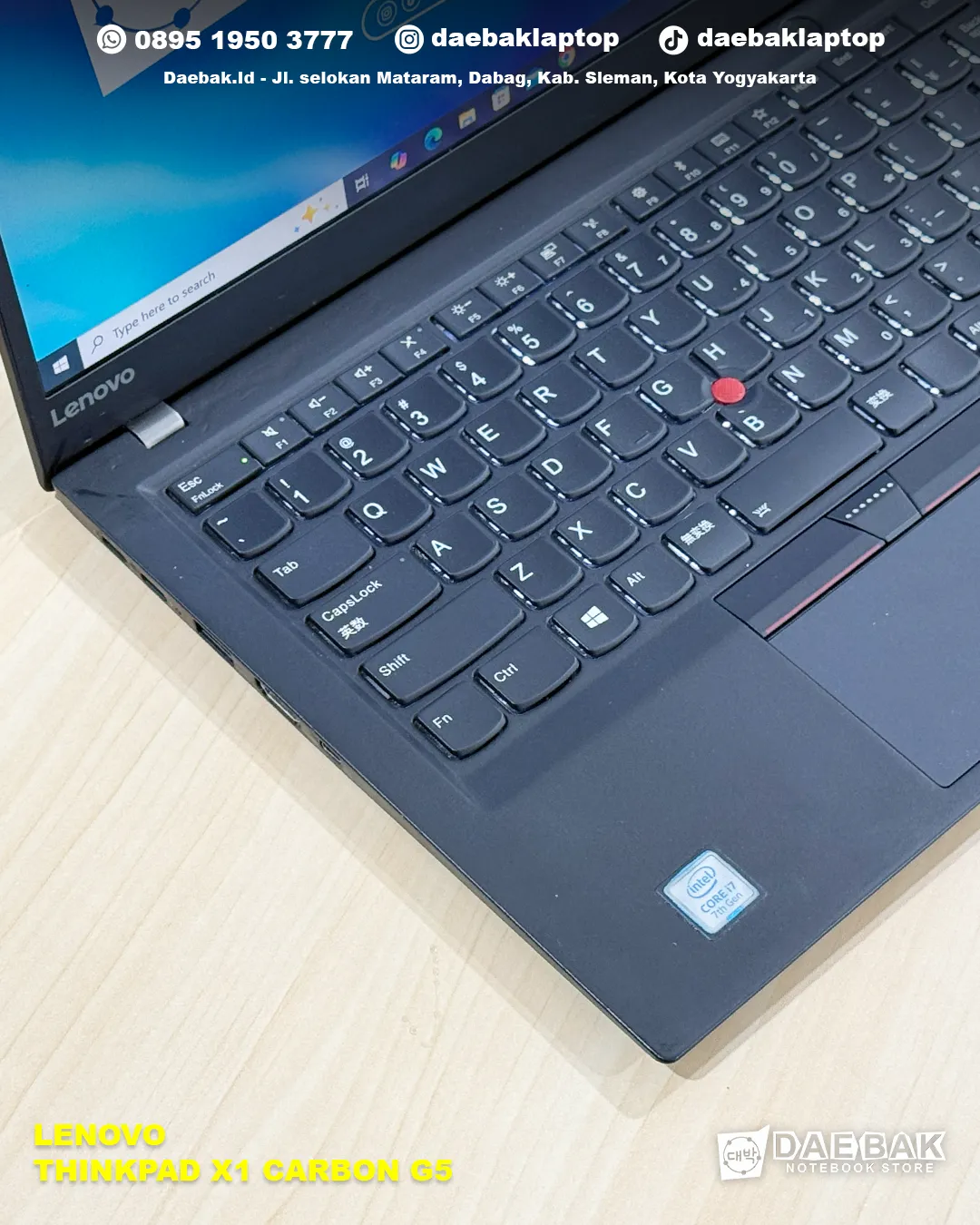 Thumbnail 4 Lenovo Thinkpad X1 Carbon G5